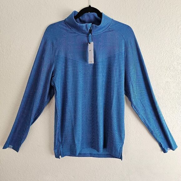 Nike Dri-Fit ADV Vapor Half Zip Pullover Jacket Men's S Blue Black DH0982-407 - Picture 2 of 13